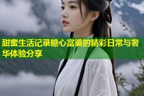 甜蜜生活记录糖心富婆的精彩日常与奢华体验分享