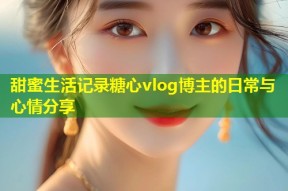 甜蜜生活记录糖心vlog博主的日常与心情分享