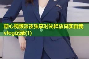 糖心视频深夜独享时光释放真实自我vlog记录(1)