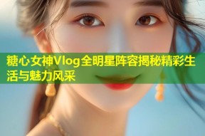 糖心女神Vlog全明星阵容揭秘精彩生活与魅力风采