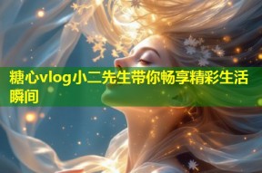 糖心vlog小二先生带你畅享精彩生活瞬间