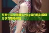 甜蜜生活记录糖心vlog每日精彩瞬间分享与感动体验