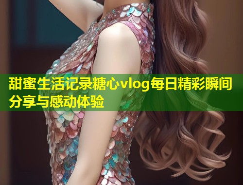 甜蜜生活记录糖心vlog每日精彩瞬间分享与感动体验 第1张 甜蜜生活记录糖心vlog每日精彩瞬间分享与感动体验 第1张