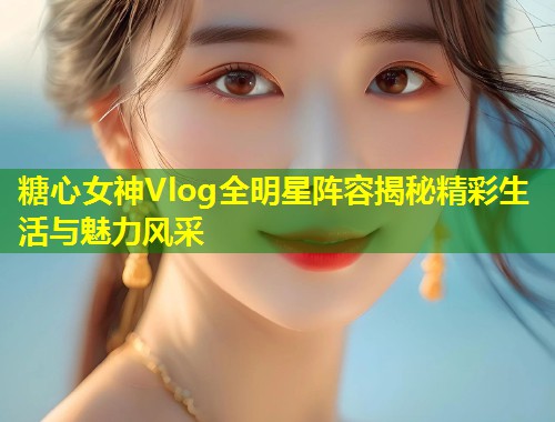 糖心女神Vlog全明星阵容揭秘精彩生活与魅力风采 第1张 糖心女神Vlog全明星阵容揭秘精彩生活与魅力风采 第1张