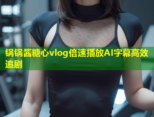锅锅酱糖心vlog倍速播放AI字幕高效追剧 第1张 锅锅酱糖心vlog倍速播放AI字幕高效追剧 第1张